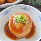 豚こま肉で＊肉詰め大根のとろ〜り餡掛け