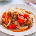 お肉やわらかのコツあり♡『豚とトマトのオイスター炒め』