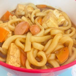 すみれの作ってみた!投稿(本格和風カレーうどん│寒い日に！市販のルウでお手軽にお店の味)