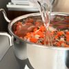 作り置きOK　【給食のポークビーンズ】の工程2