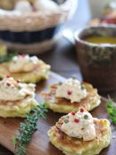 キャベツたっぷり洋風お好み焼き＜鮭マヨソース＞