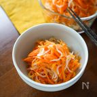 【副菜に】にんじんと白滝の炒め物