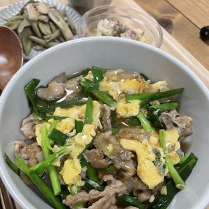 りつこの作ってみた!投稿(リピ決定♪豚こまふんわりニラ玉の中華あんかけ)