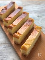生クリーム・バターなしのさっぱりベイクドチーズケーキ
