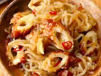 レンジで5分！【ちくわとしらたきの甘辛きんぴら】簡単副菜♩