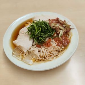 SHUの作ってみた!投稿(梅しそ香る♪ささみの冷やしそうめん)