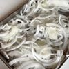 レンジで簡単◎【ささみと豆苗・新玉ねぎの梅サラダ】の工程2