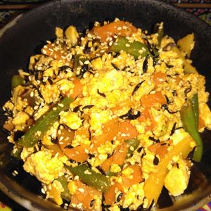 lalilulelonの作ってみた!投稿(【韓国風☆炒り豆腐】ご飯に合う！さっとできて彩り◎栄養満点♡)