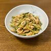 MYHRの作ってみた!投稿(サラダチキンとたたききゅりの旨辛胡麻和え)