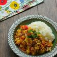 ピカジーニョ（ブラジル風ひき肉炒めご飯）