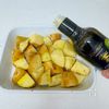 レンジで簡単、ポテトのオイル蒸しの工程3