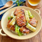 モリモリいけちゃう♩鶏肉とネギのてりマヨ丼