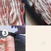豚バラ薄切り肉でくるっと焼豚〜味しみ卵と焼きネギ添え〜の工程1