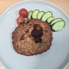 ゆいの作ってみた!投稿(【照り焼きペッパーバーグ】厚揚げで手間要らず♡ワンパン調理!)