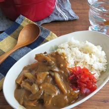 旨味たっぷり◎きのこの具沢山カレーライス