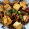 万福の作ってみた!投稿(節約食材♡厚揚げでカサ増し♪豚こまとピーマンの甘辛カレー炒め)