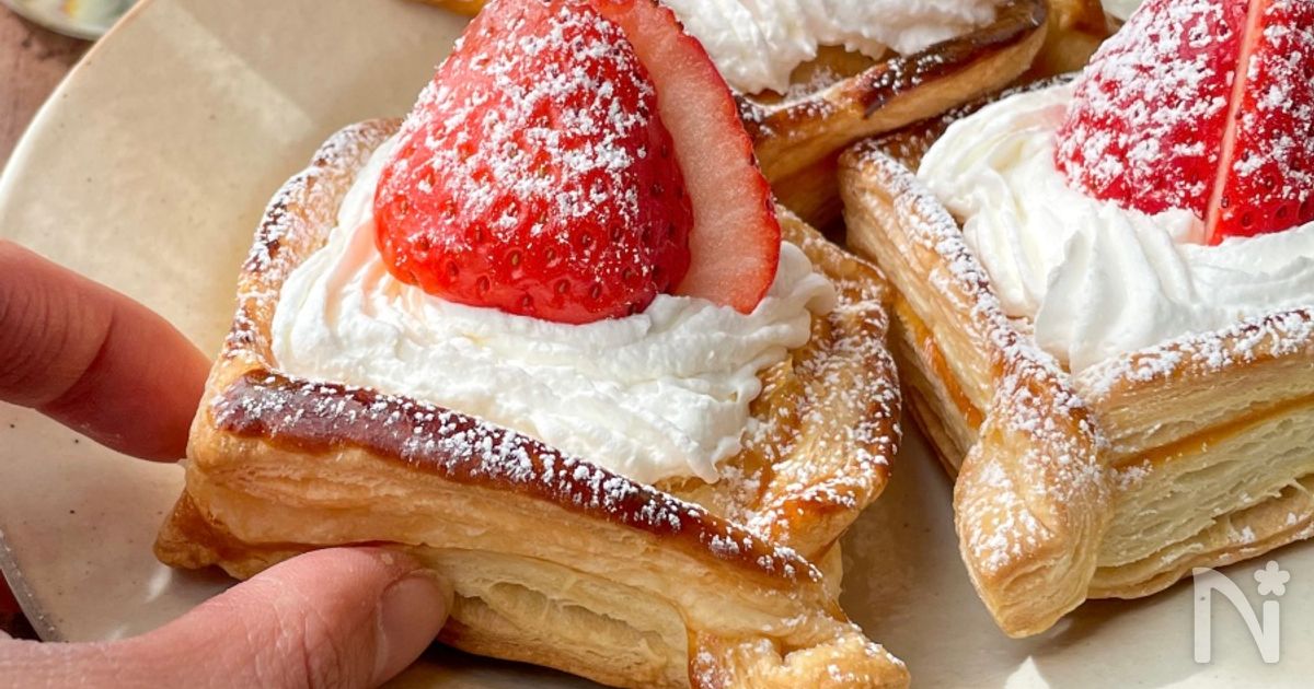 冷凍パイシートで絶品いちごパイ | レシピサイトNadia
