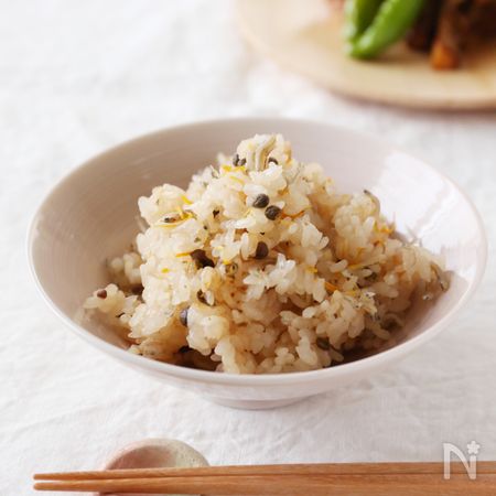 実山椒とちりめんじゃこの炊き込みごはん By 川崎利栄 レシピサイト Nadia ナディア プロの料理家のおいしいレシピ