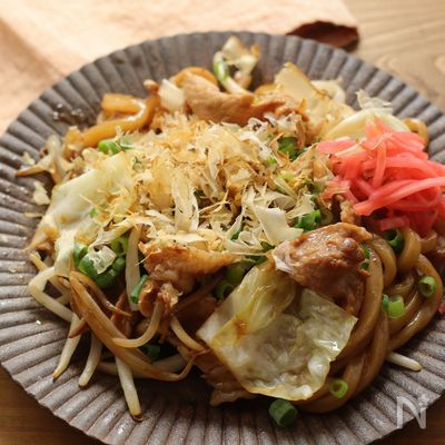 昭和懐かしの焼うどん