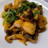 もんぶらん°・*:.。.☆の作ってみた!投稿(銀座の和食処①さばときのこのバタポンみぞれ和え🤩)
