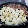 『なすとピーマンの肉味噌炒め』ワンパン簡単☆ご飯がすすむ♪の工程2