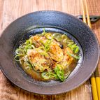 大きめの牡蠣で「牡蠣のバタポン炒め」