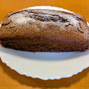 ゆきまる🐬🫧の作ってみた!投稿(【ココアパウンドケーキ】子どもの手が止まらない♡)