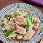 『鶏肉とキャベツの味噌だれ炒め』ご飯との相性抜群！🍚