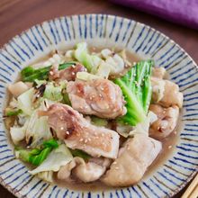 『鶏肉とキャベツの味噌だれ炒め』ご飯との相性抜群！🍚