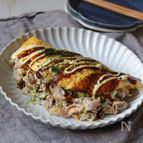 キャベツたっぷり！とん平焼き