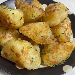器用なサウスポーの作ってみた!投稿(【じゃがバター唐揚げ】カリッと香ばしい♪10分おつまみ♡)