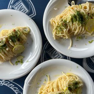 Memento-MORIの作ってみた!投稿(青柚子風味の明太子パスタ)