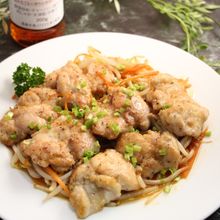 骨なし手羽元ともやしの炒め物