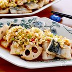 【油淋鯖れんこん】冷凍鯖フィーレで簡単！