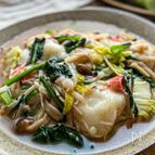 お餅入り《野菜たっぷり♡八宝菜風中華炒め》