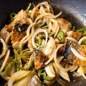 ヒラメの作ってみた!投稿(さばの竜田揚げ🐟和風甘酢あんかけ😋)