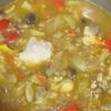 野菜たっぷり♡鶏肉ともち麦の塩麹スープカレーの工程5