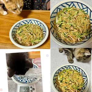 のりのり🐾🎀🤍の作ってみた!投稿(レンジ&ワンボウル『中華風春雨サラダ』お総菜屋さんのあの味♡)