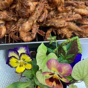 そら・ゆずの作ってみた!投稿(つまみ食いでなくなる【小海老の唐揚げ】今日のおつまみ)