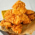 カリッカリ！鶏胸ぷりぷり🐓コーンフレークフライドチキン🍗