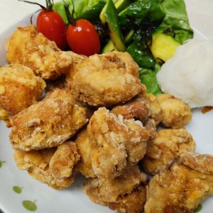 もんぶらん°・*:.。.☆の作ってみた!投稿(揚げ物好きの彼が唸る…!本当に美味しい『うちのチキン竜田』)