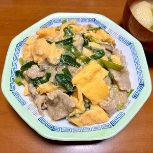 Nao★彡の作ってみた!投稿(ワンパンで簡単♪豚たま塩あんかけ丼)