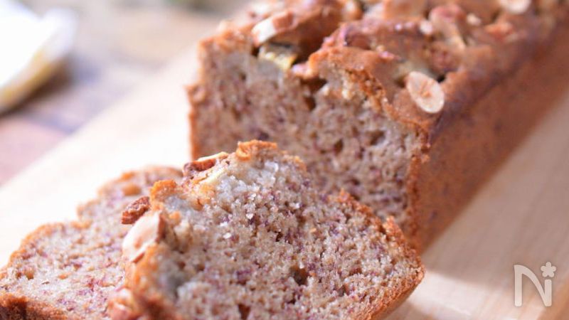 感動のふんわり食感 米粉のバナナケーキ グルテンフリー レシピサイトnadia