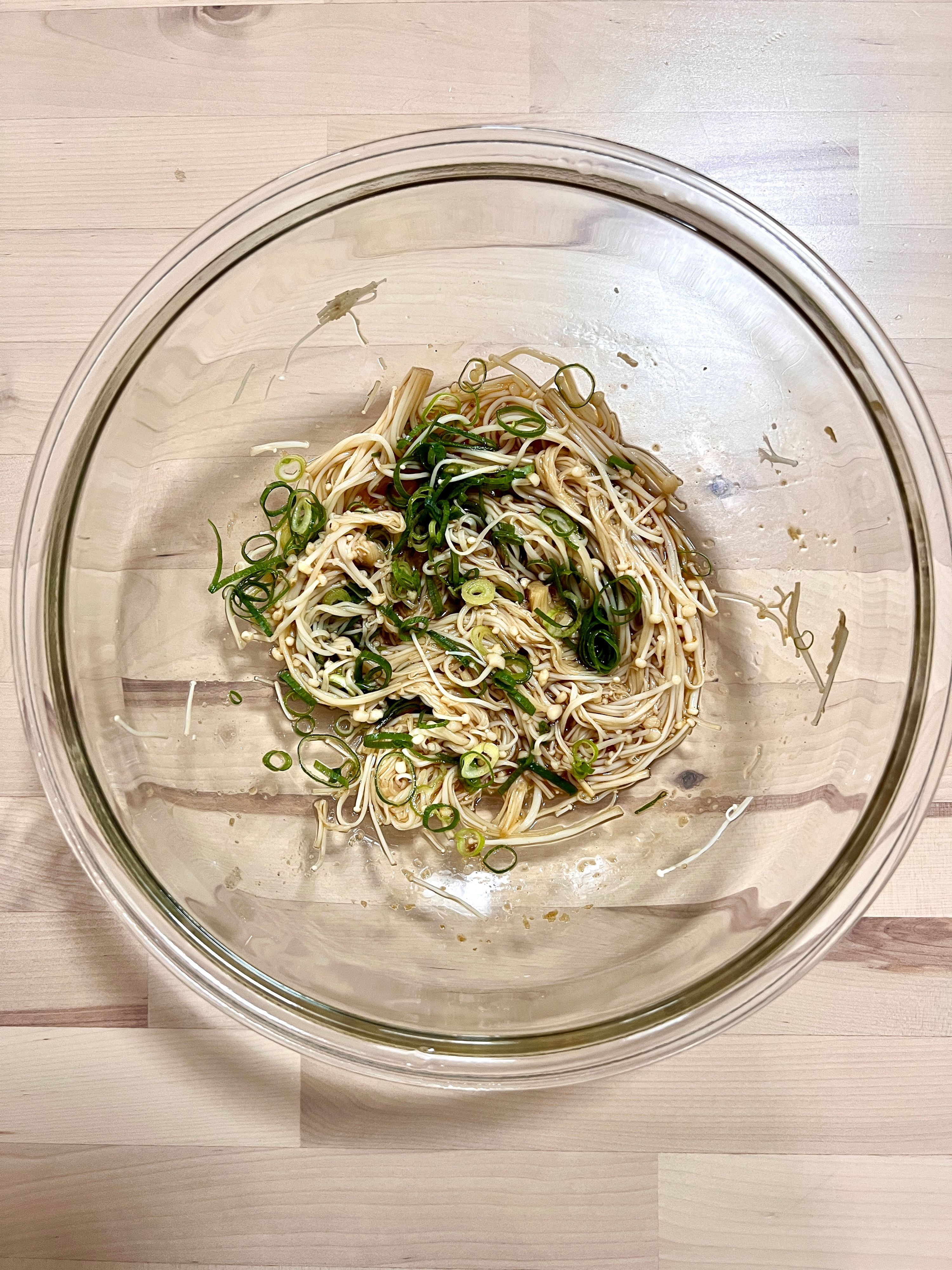 ご飯がすすむ／レンチン4分【病みつき！ネギだくえのき】 | レシピ