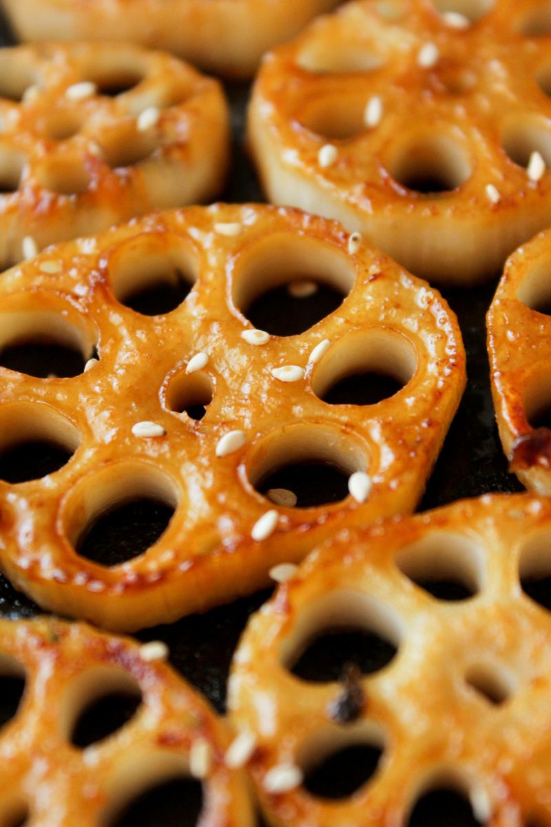 梅香る レンコンの味噌照り焼き | レシピサイトNadia