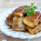 厚揚げ豆腐の豚バラとおぼろ昆布巻き【作りおき】