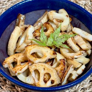 みさみさばぁば🌱の作ってみた!投稿(柚子胡椒香る　焼き蓮根)