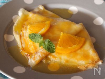 クレープシュゼット オレンジソースのクレープ By 神田えり子 レシピサイト Nadia ナディア プロの料理家のおいしいレシピ