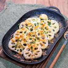 蓮根のオリーブオイルチーズ焼き