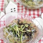 春雨ときゅうりの冷たい中華風スープ【作り置き】